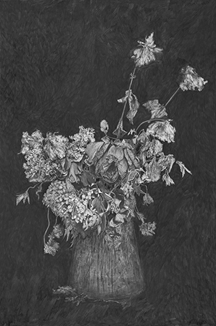 Anne Lise Broyer - Le Langage des fleurs - série en cours - 7
